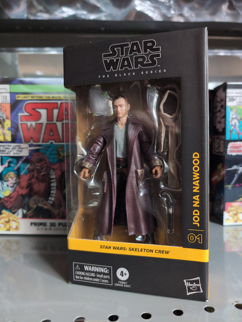 Jod Na Nawood (Skeleton Crew) Action Figure Star Wars Black Series 1:12 Scale