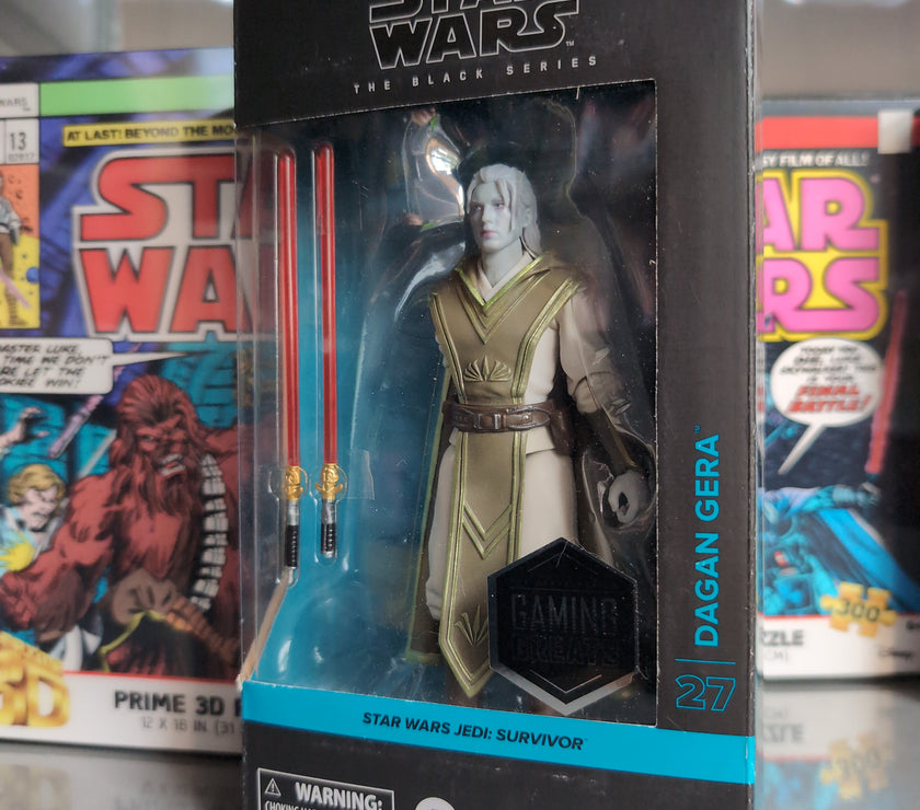 Dagan Gera Jedi Survivor Action Figure Star Wars Black Series 1:12 Scale