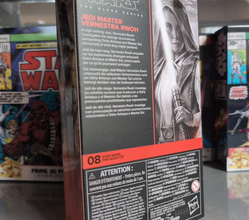 Vernestra Rwoh Jedi Master Action Figure Star Wars Black Series 1:12 Scale