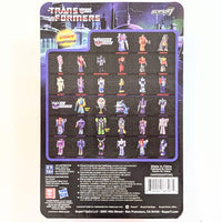 Grimlock Dinobot Transformer Action Figure Super7 3.75 packaging back with Transformers character lineup