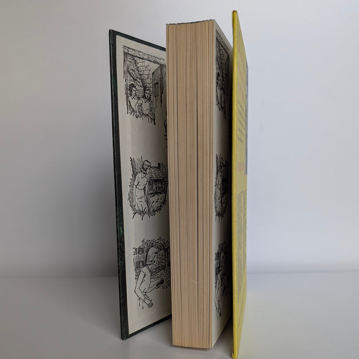 55 Mystery of Crocodile Island Nancy Drew book 1978 edition with white endpages by Grosset & Dunlap Inc.