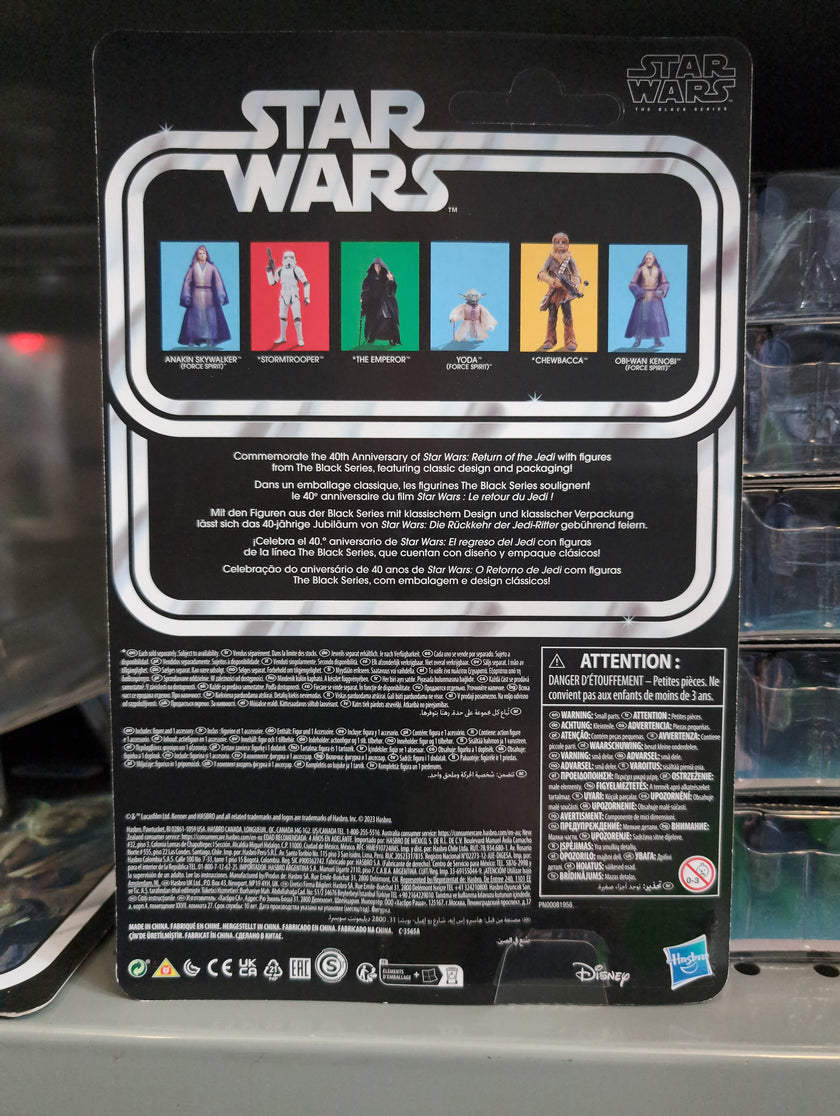 Yoda Force Ghost Action Figure Star Wars Black Series 1:12 Scale