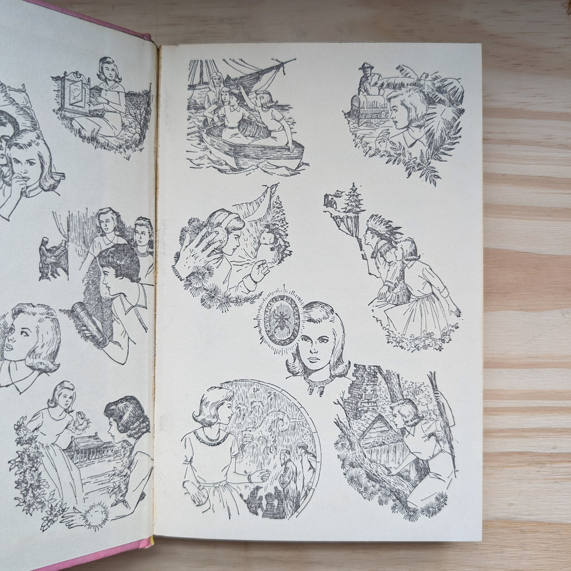 19 The Quest of the Missing Map Nancy Drew Mystery Books 1942/1969 vintage illustrations by Grosset & Dunlp, Inc.