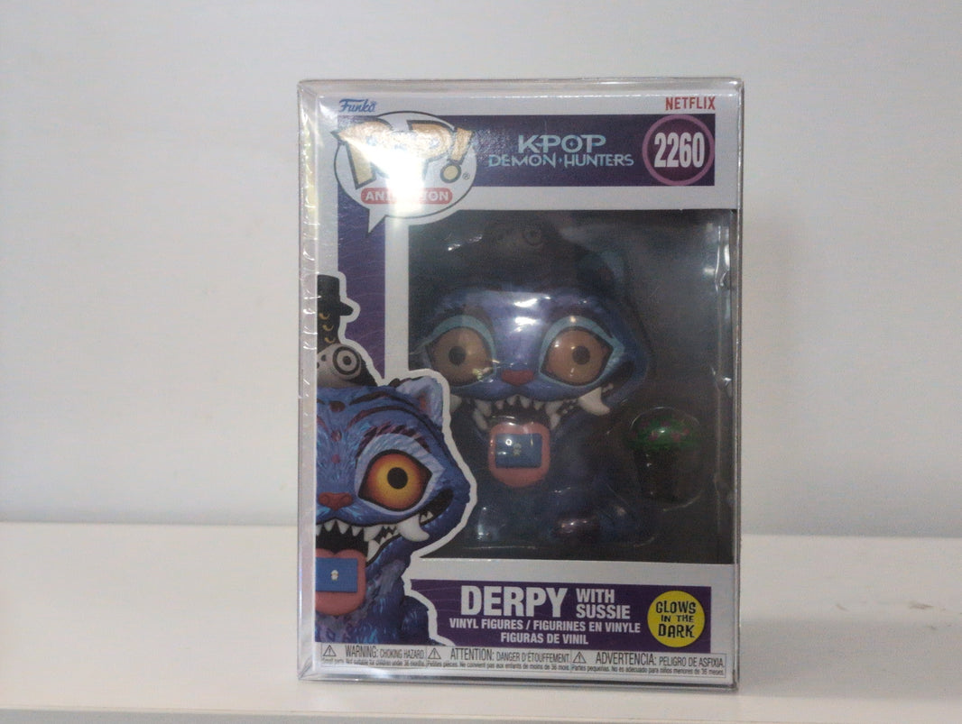 K-Pop Demon Hunters Derpy with Susie Funko Pop! Vinyl Figure #2260 New In Protector