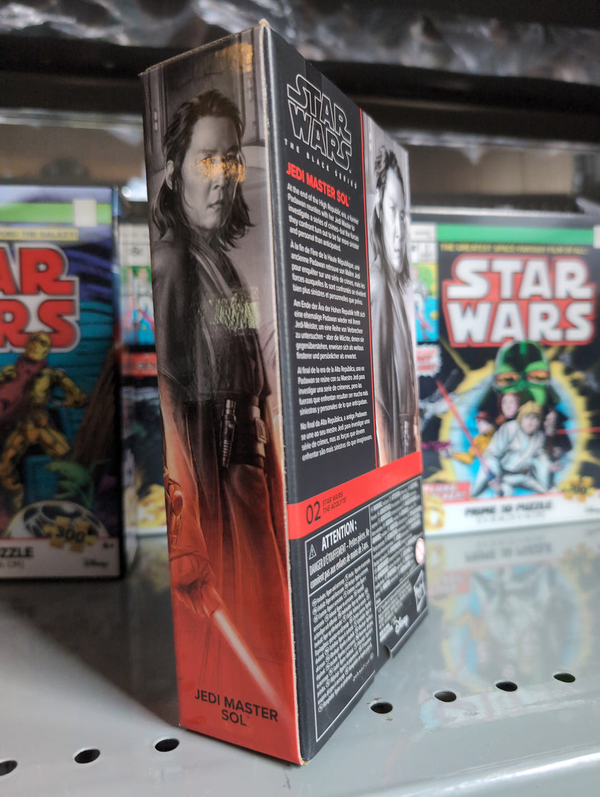 Jedi Master Sol Action Figure Star Wars Black Series 1:12 Scale