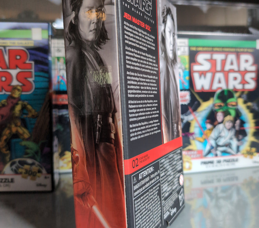 Jedi Master Sol Action Figure Star Wars Black Series 1:12 Scale