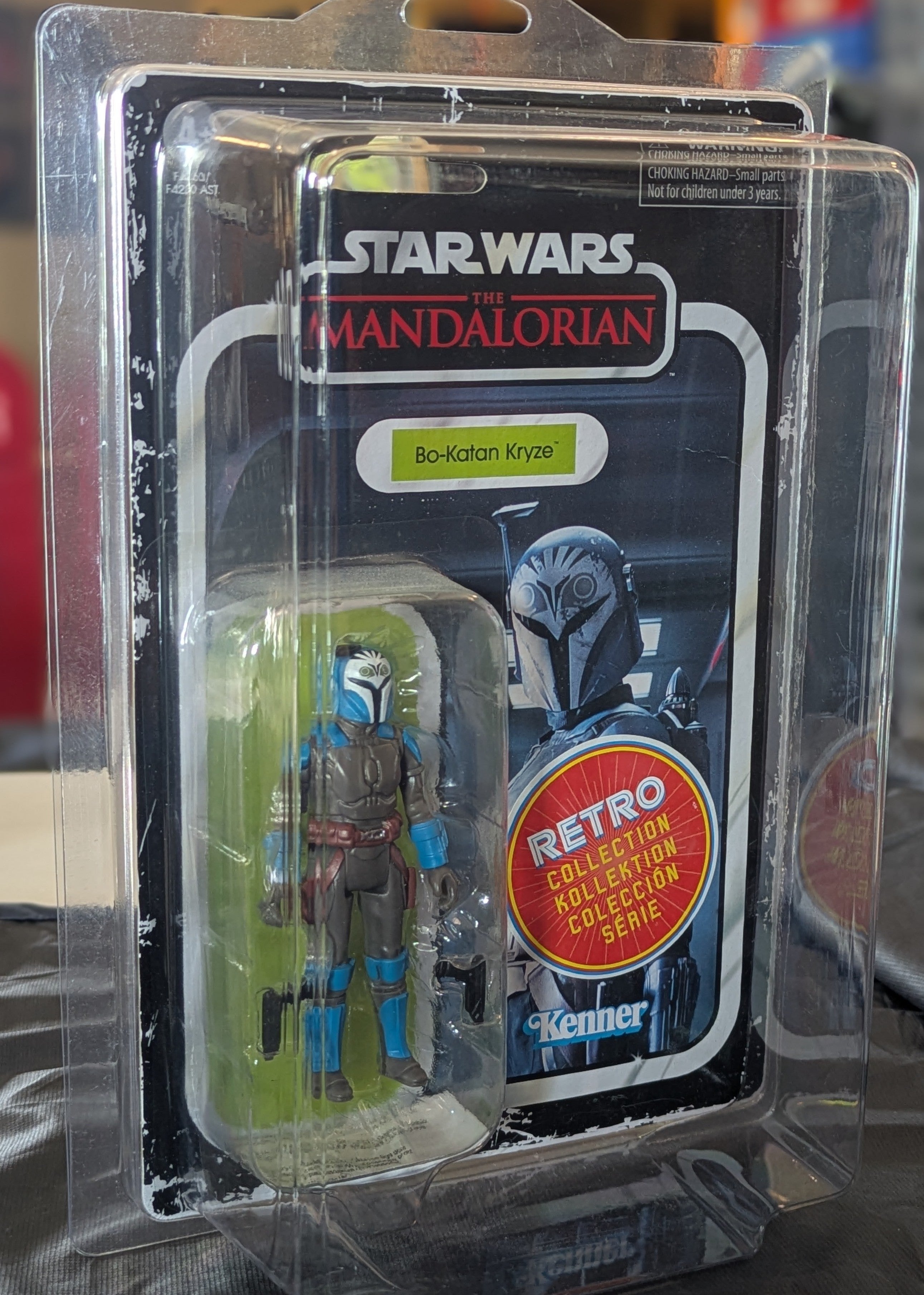 Bo-Katan Kryze Star Wars Retro Collection Action in case Scale MANDO by Kenner, new in box collectible figure