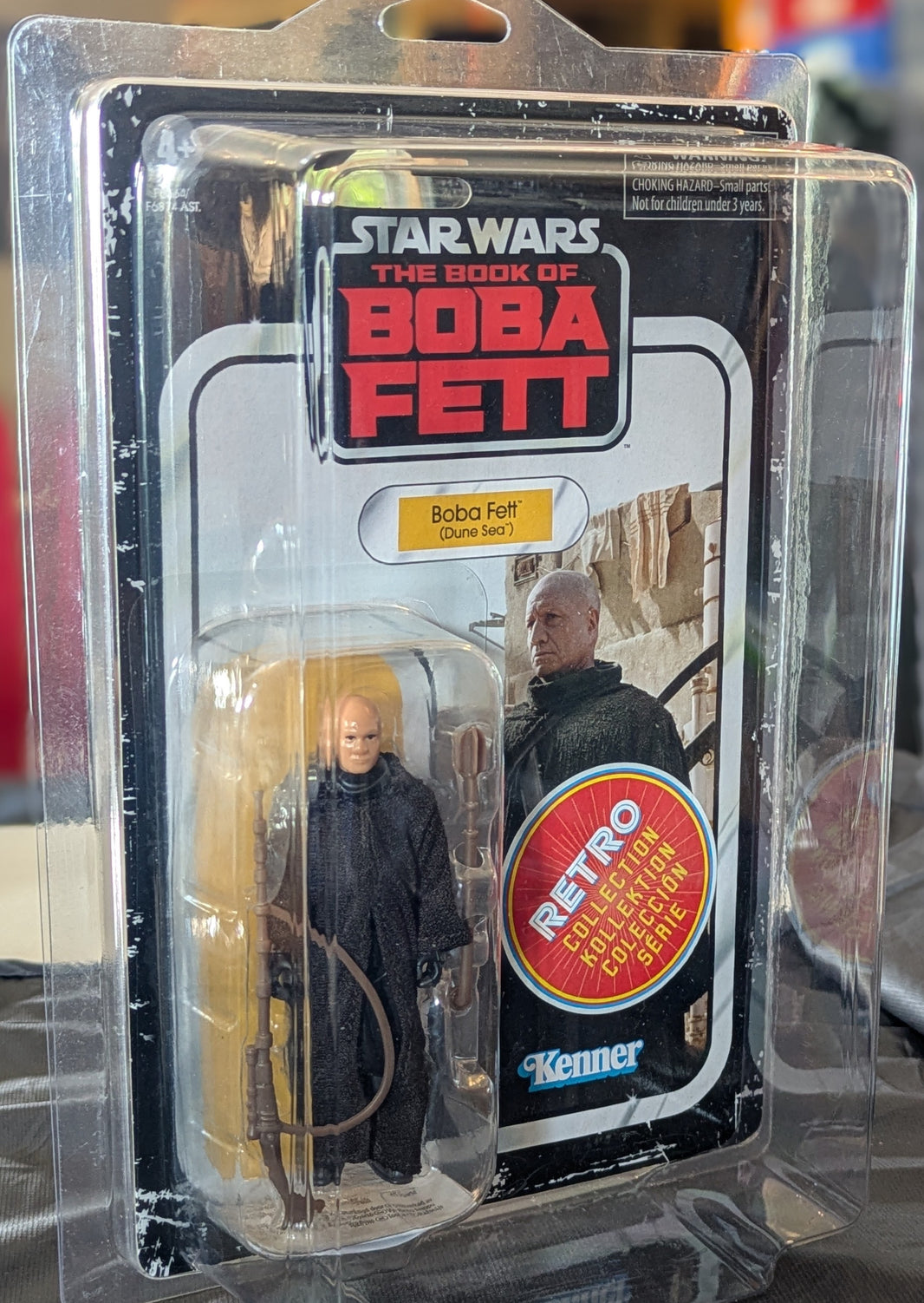 Boba Fett Dune Sea Star Wars Retro Collection Action Figure in case BOBF