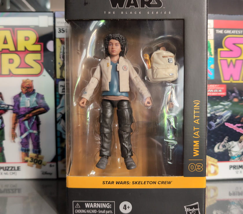 WIM at Attin Skeleton Crew Action Figure Star Wars Black Series 1:12 Scale
