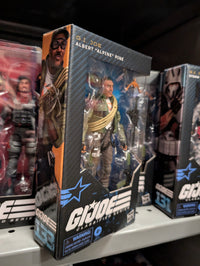 Hasbro G.I. Joe Classified Series Albert Alpine Pine 6-inch action figure in packaging side view