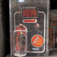 Fennec Shand Star Wars Retro Collection Action Figure in case BOBF
