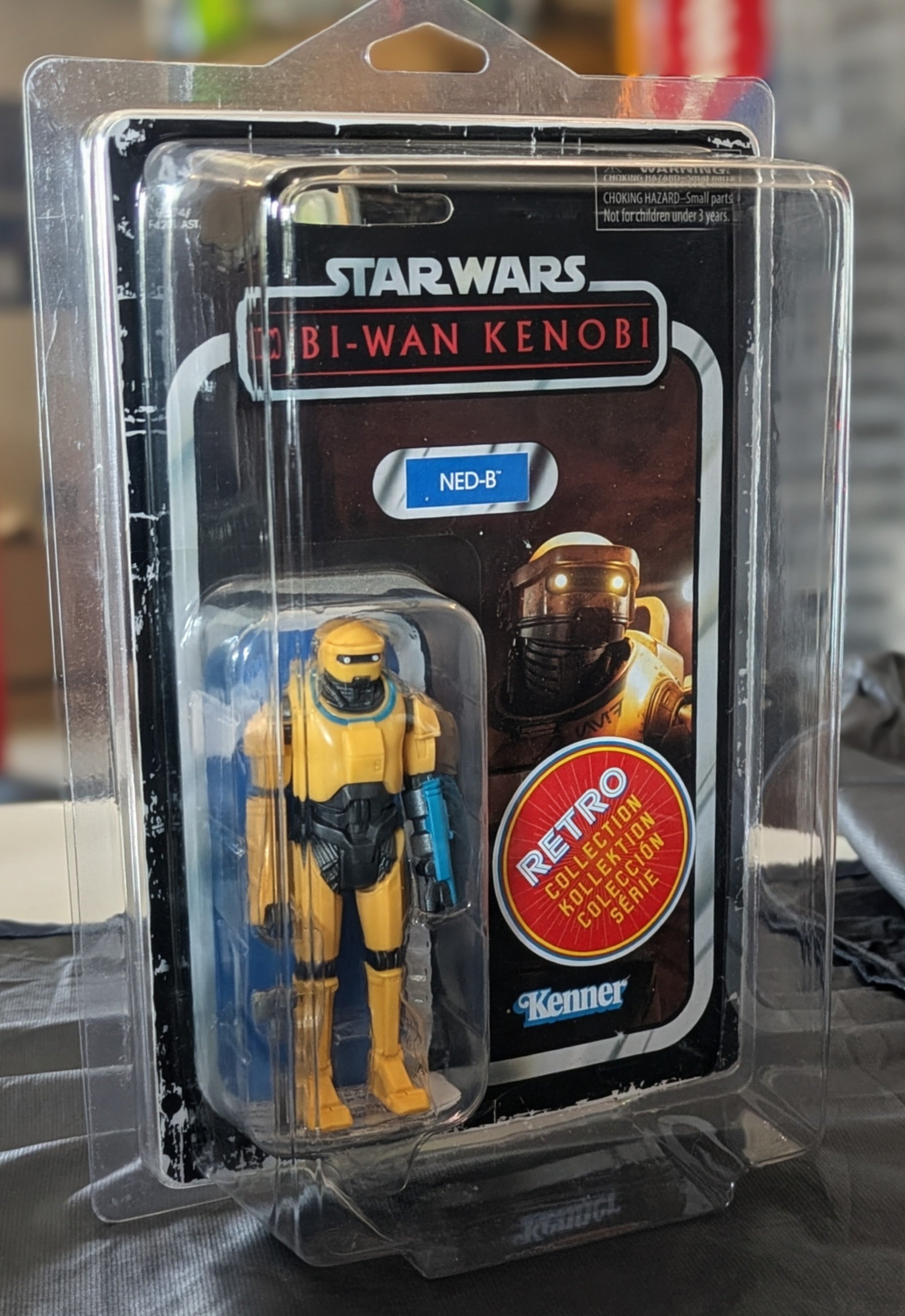 NED-B Star Wars Retro Collection Action Figure in case Obi-Wan by Kenner, new in box 3.75-inch scale collectible
