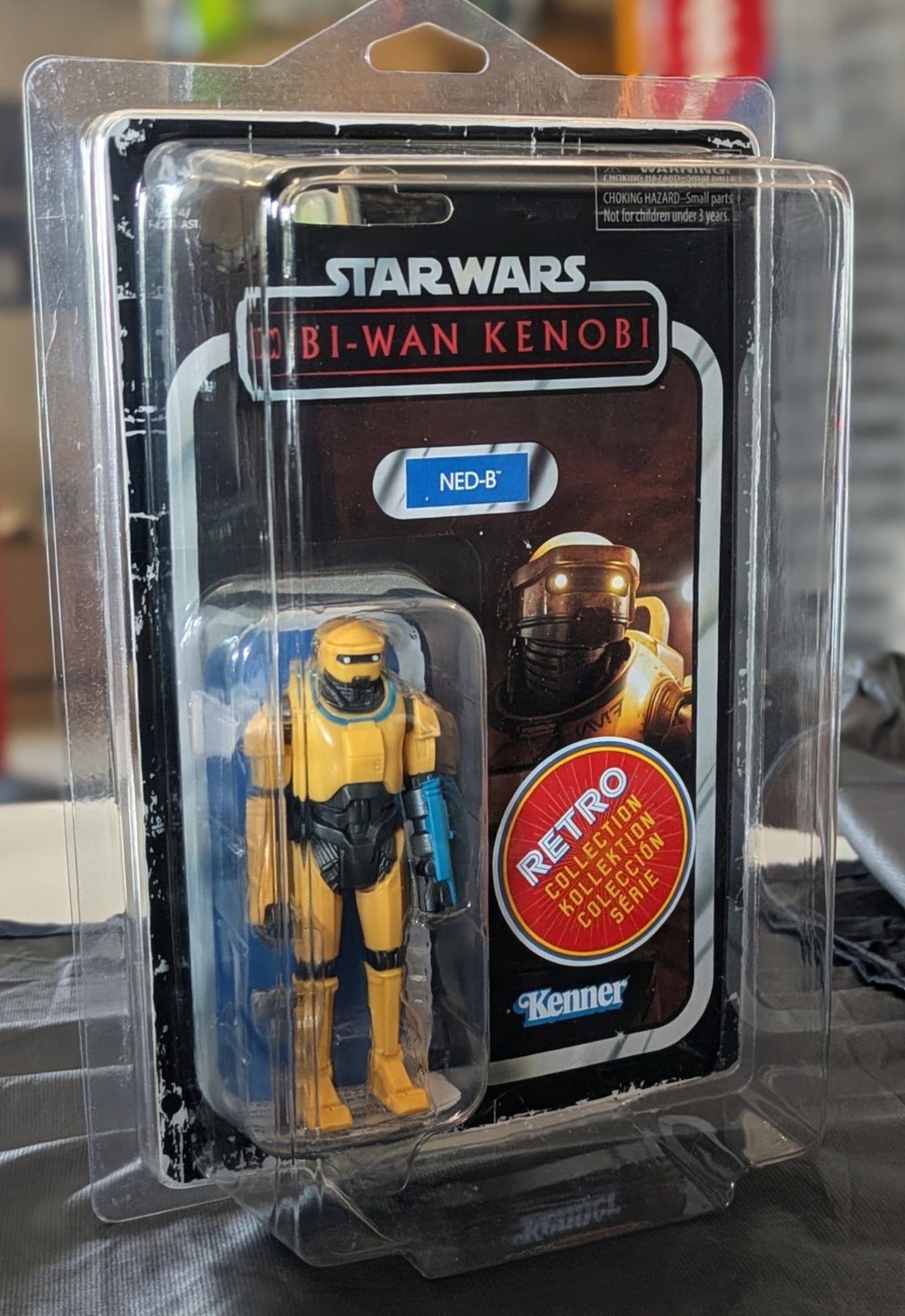 NED-B Star Wars Retro Collection Action Figure in case Obi-Wan by Kenner, new in box 3.75-inch scale collectible