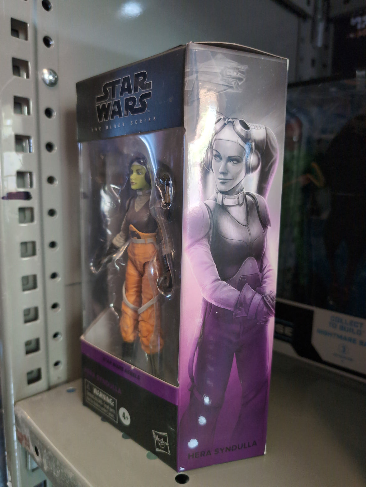 Hasbro Star Wars Black Series Hera Syndulla 6-inch action figure in collectible display packaging
