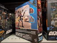 Hasbro GI Joe Classified Series 6-inch Metal-Head Iron Grenadier action figure box display side view