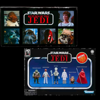 Kenner Star Wars Retro Collection Return of the Jedi two 3.75-inch action figure packs with six characters each