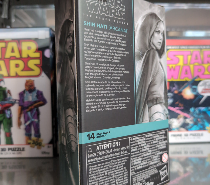 Shin Hati (Arcana) Action Figure Star Wars Black Series 1:12 Scalep