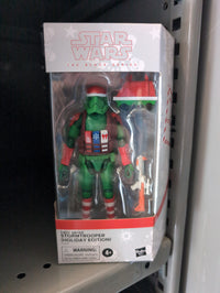 Christmas First Order Trooper Action Figure Star Wars Black Series 1:12 Scale