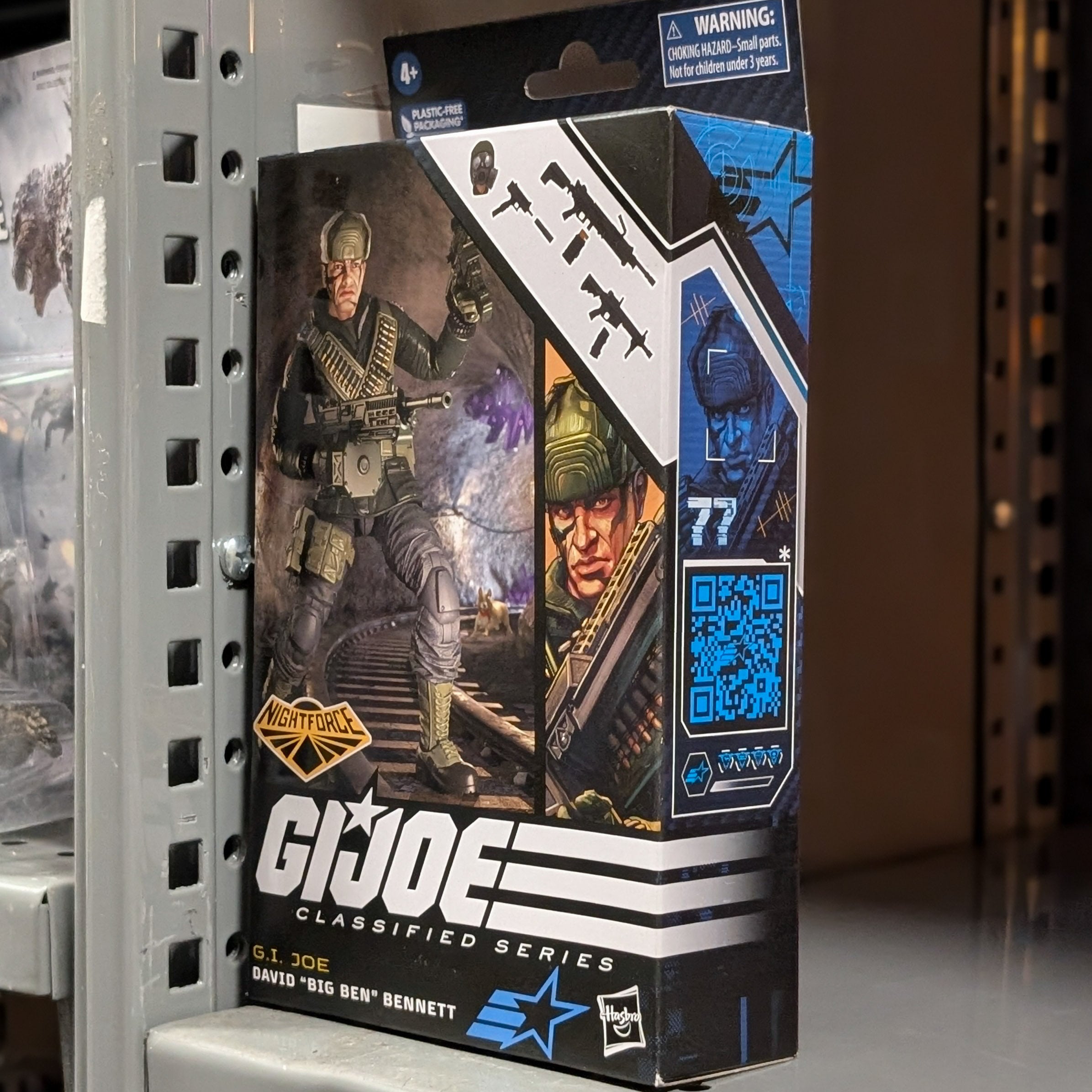 David Big Ben Bennett GI Joe Classified Night Force Action Figure