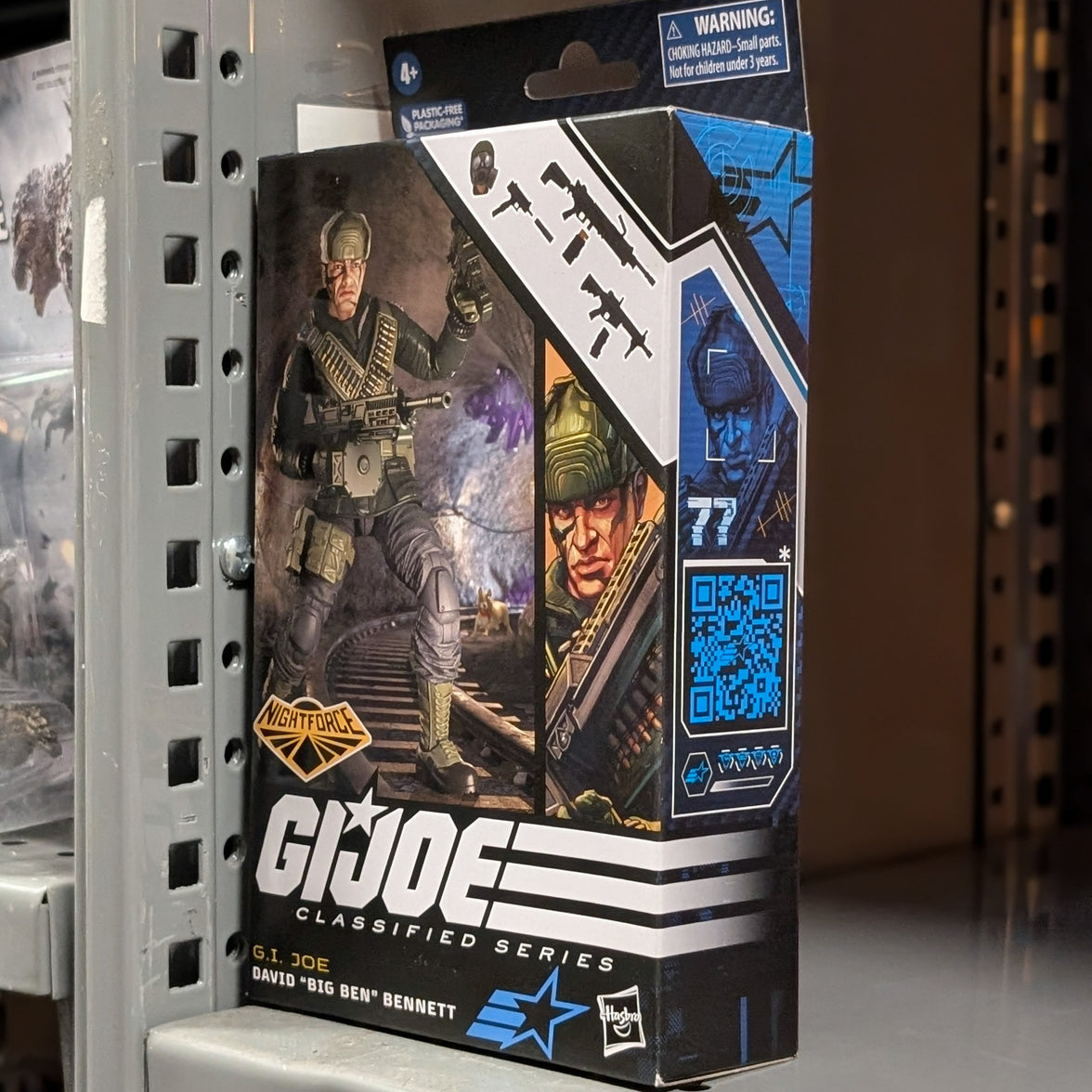 David Big Ben Bennett GI Joe Classified Night Force Action Figure