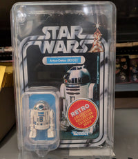 R2-D2 Star Wars Retro Collection Action Figure in case ANH