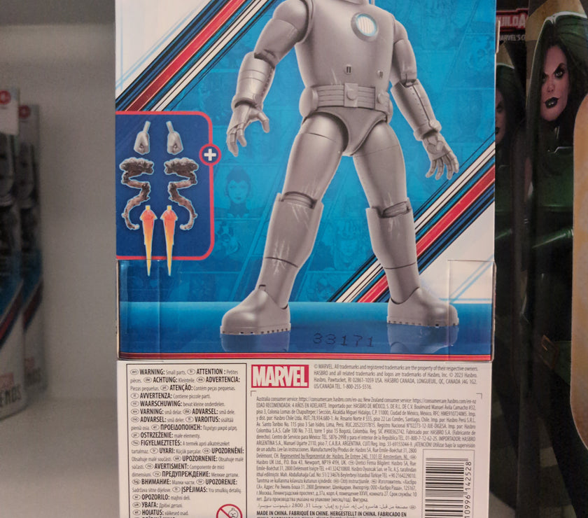 Hasbro Marvel Legends Iron Man Model 01 6-inch action figure with accessories in original packaging