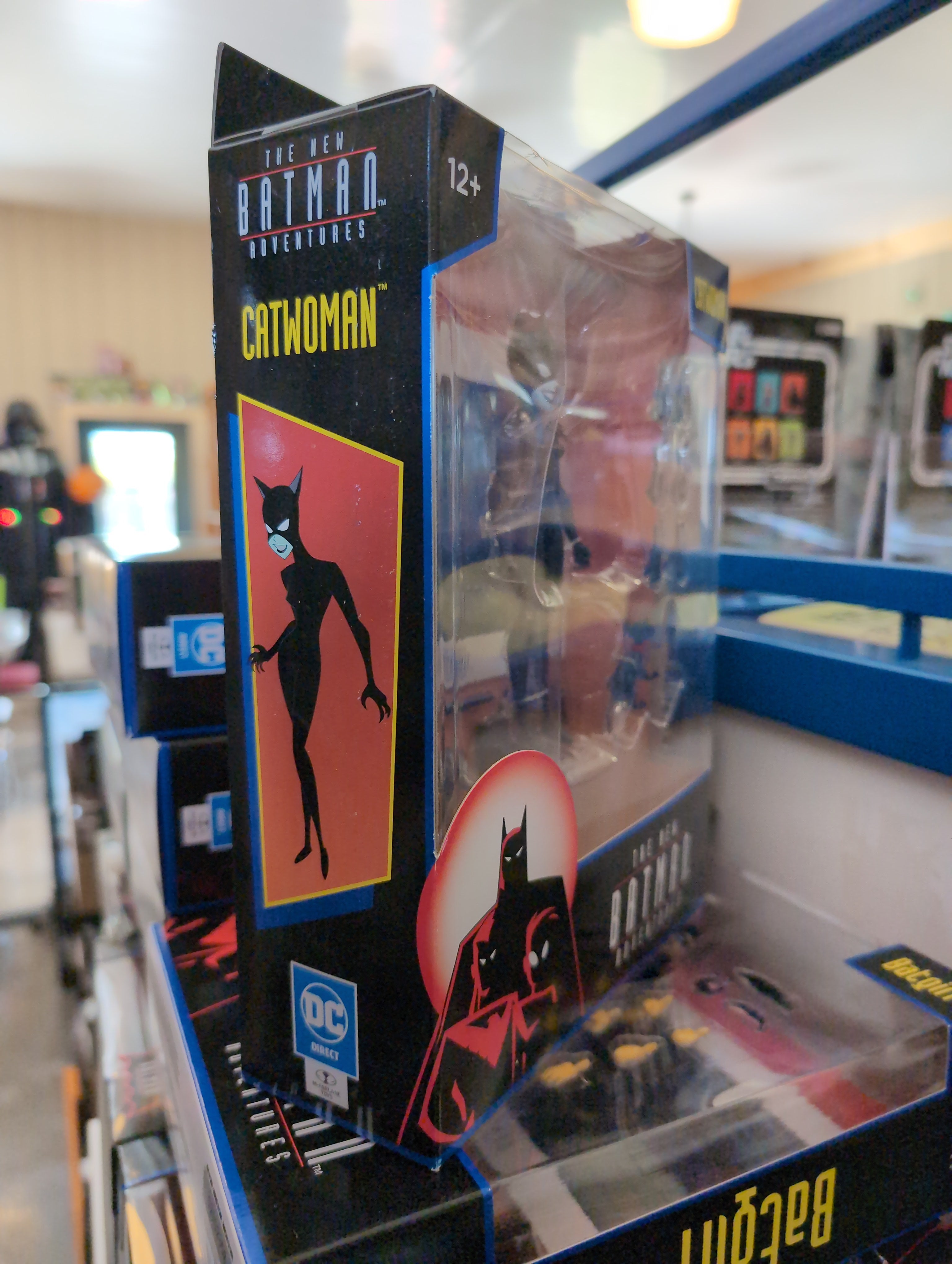 McFarlane DC The New Batman Adventures Catwoman 6-inch action figure in original collector packaging.