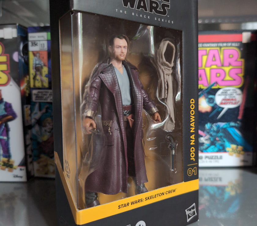 Jod Na Nawood (Skeleton Crew) Action Figure Star Wars Black Series 1:12 Scale