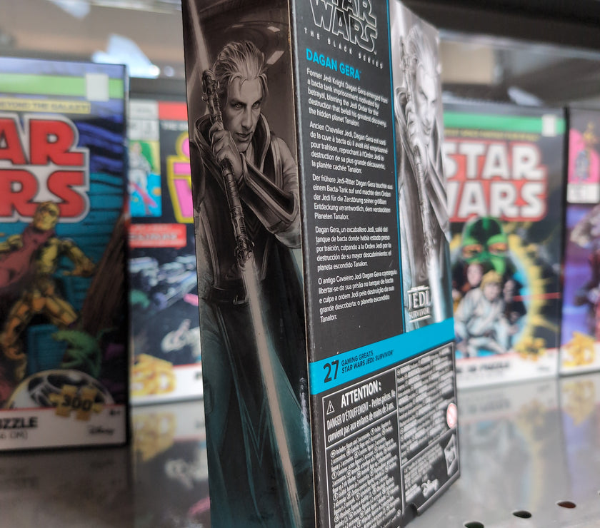 Dagan Gera Jedi Survivor Action Figure Star Wars Black Series 1:12 Scale