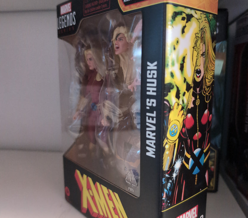Hasbro Marvel Legends 6-inch Marvel's Husk action figure in collector packaging from X-Men series