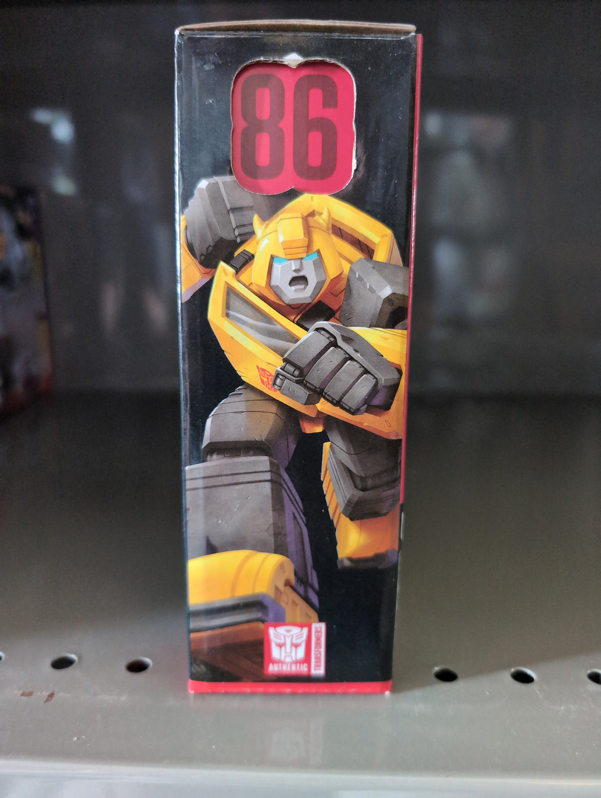 Bumblebee Transformers The Movie Studio Series Action Figure 4.5" packaging side with Hasbro logo and character art