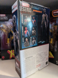 Hasbro Marvel Legends Gamerverse Peter Parker Anti-Venom Suit 6-inch action figure packaging back view
