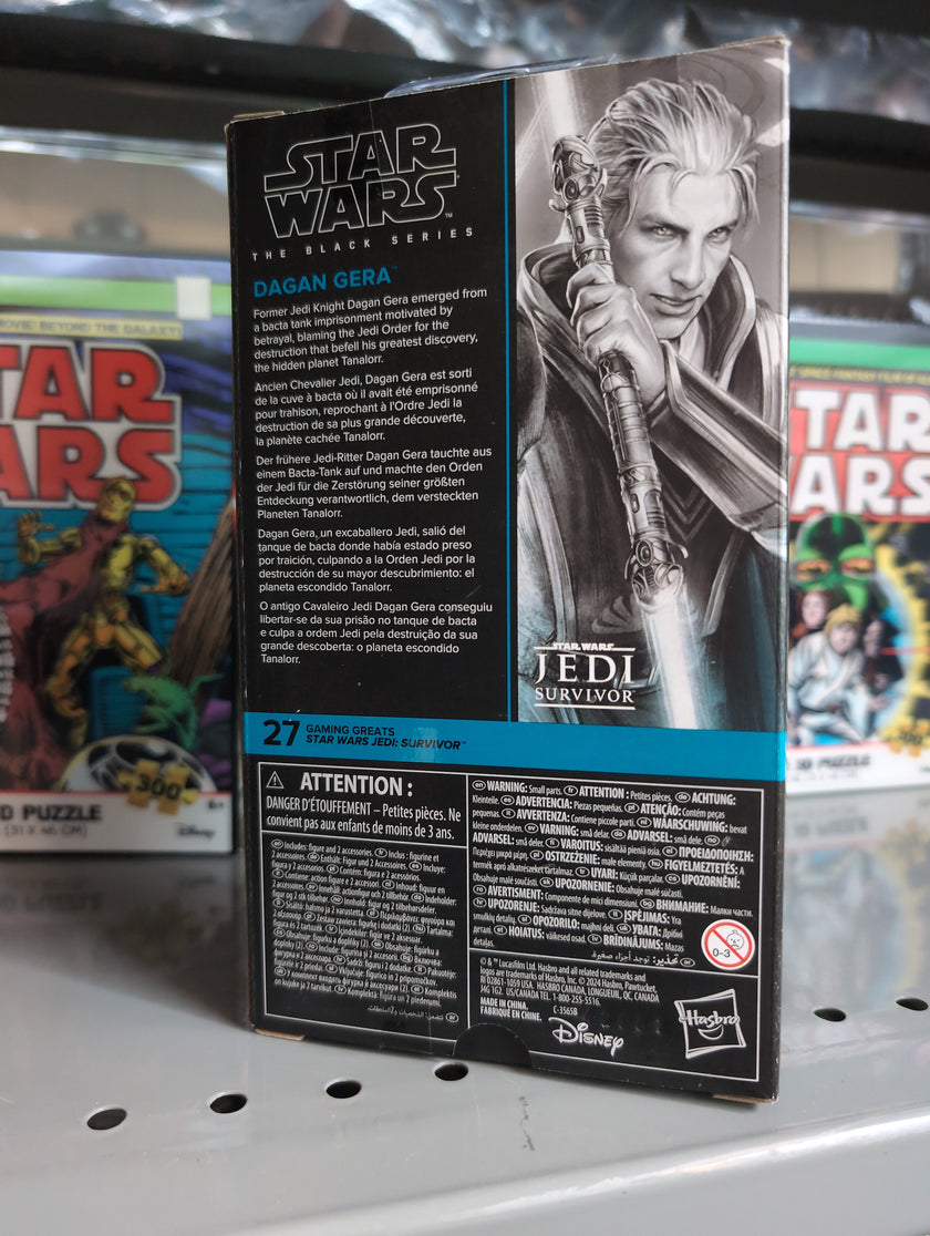 Dagan Gera Jedi Survivor Action Figure Star Wars Black Series 1:12 Scale