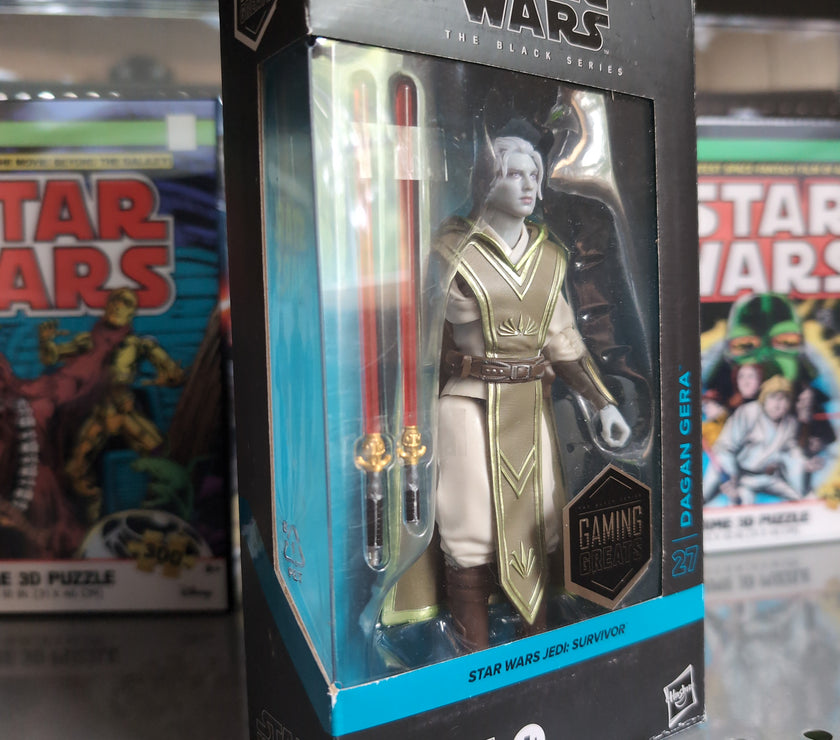Dagan Gera Jedi Survivor Action Figure Star Wars Black Series 1:12 Scale