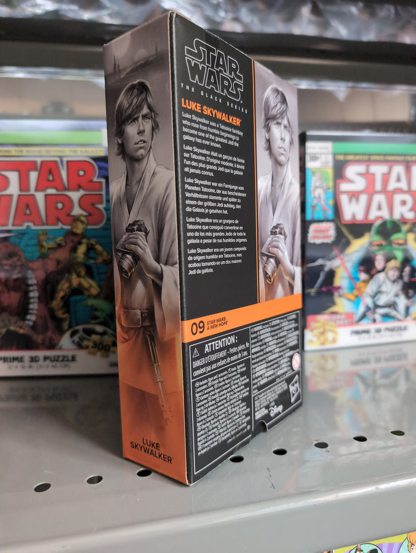 Luke Skywalker ANH Action Figure Star Wars Black Series 1:12 Scale