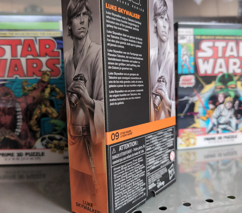 Luke Skywalker ANH Action Figure Star Wars Black Series 1:12 Scale