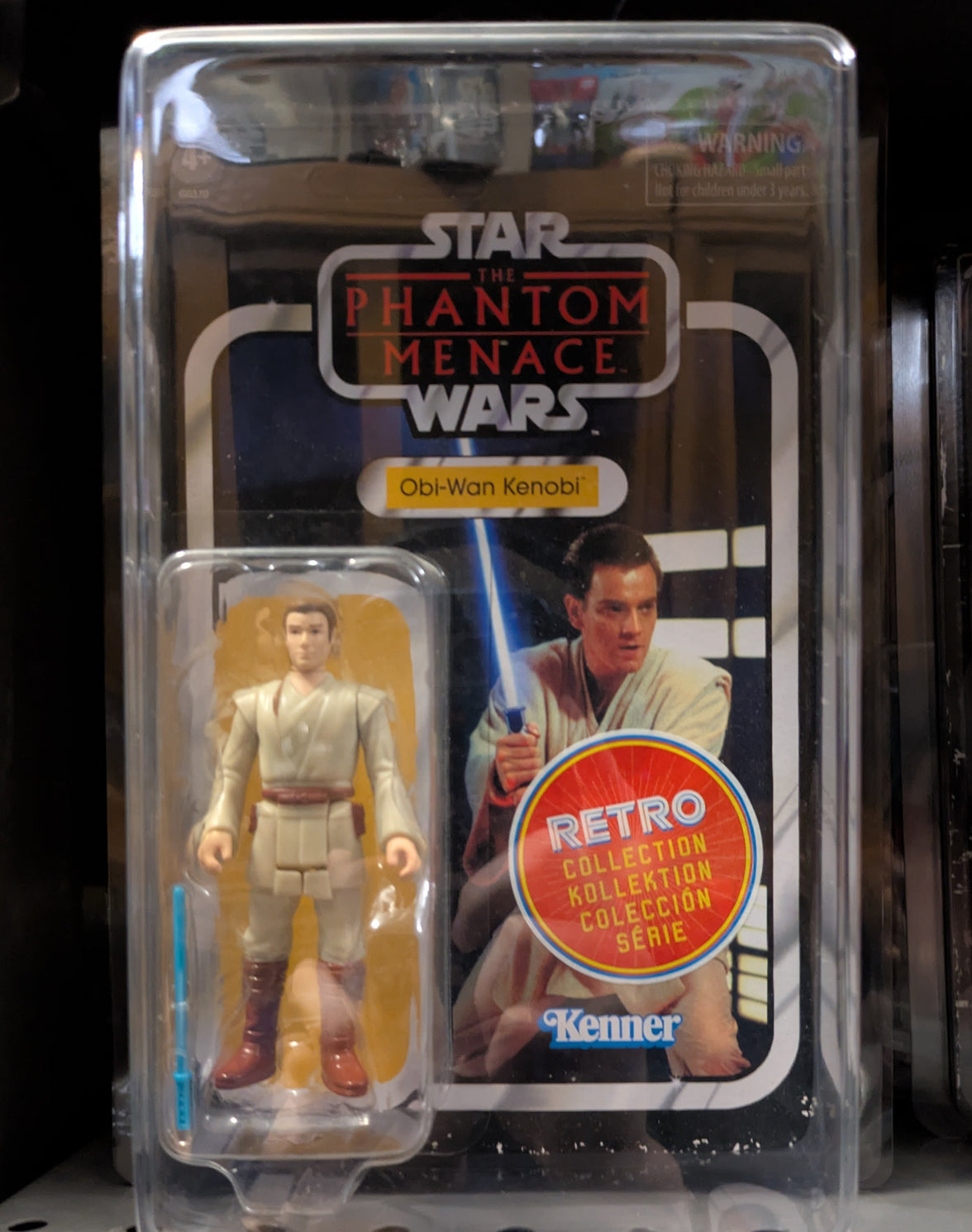 Obi-Wan Kenobi Star Wars Retro Collection Action Figure in case