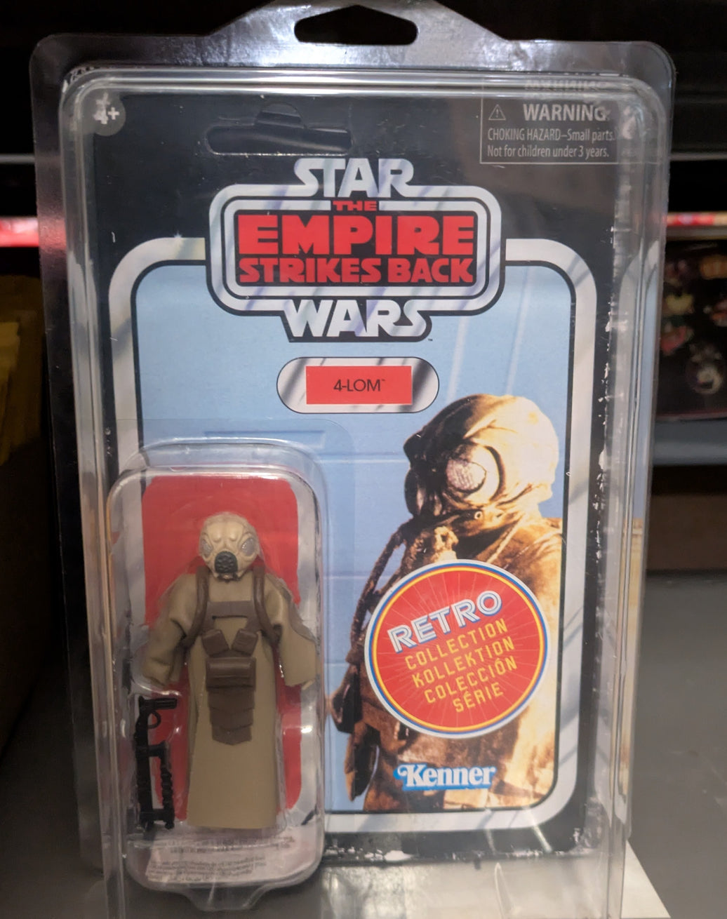 4-Lom Star Wars Retro Collection Action Figure in case Empire