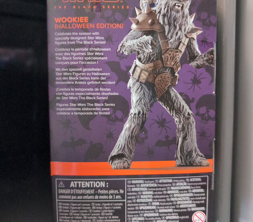Halloween Wookie Action Figure Star Wars Black Series 1:12 Scale