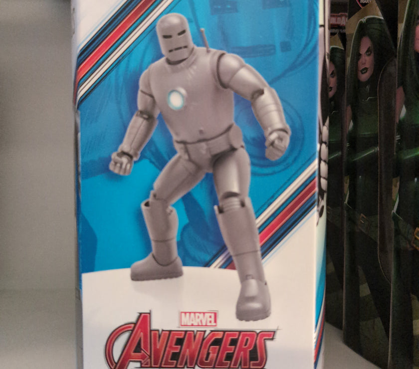 Hasbro Marvel Legends 6-inch Iron Man Model 01 action figure in original packaging from Avengers series