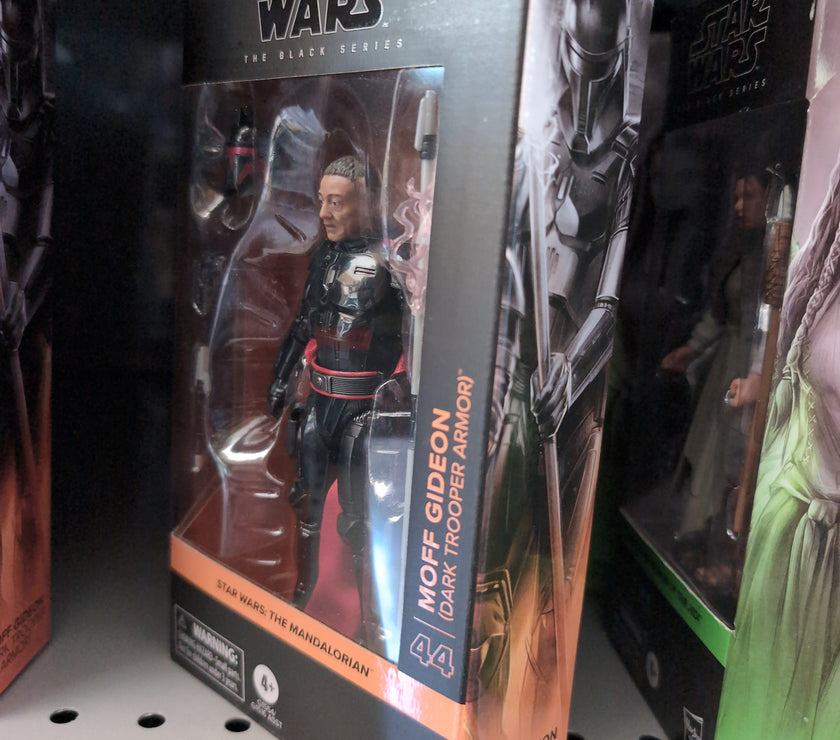 Moff Gideon Dark Trooper Armor Action Figure Star Wars Black Series 1:18