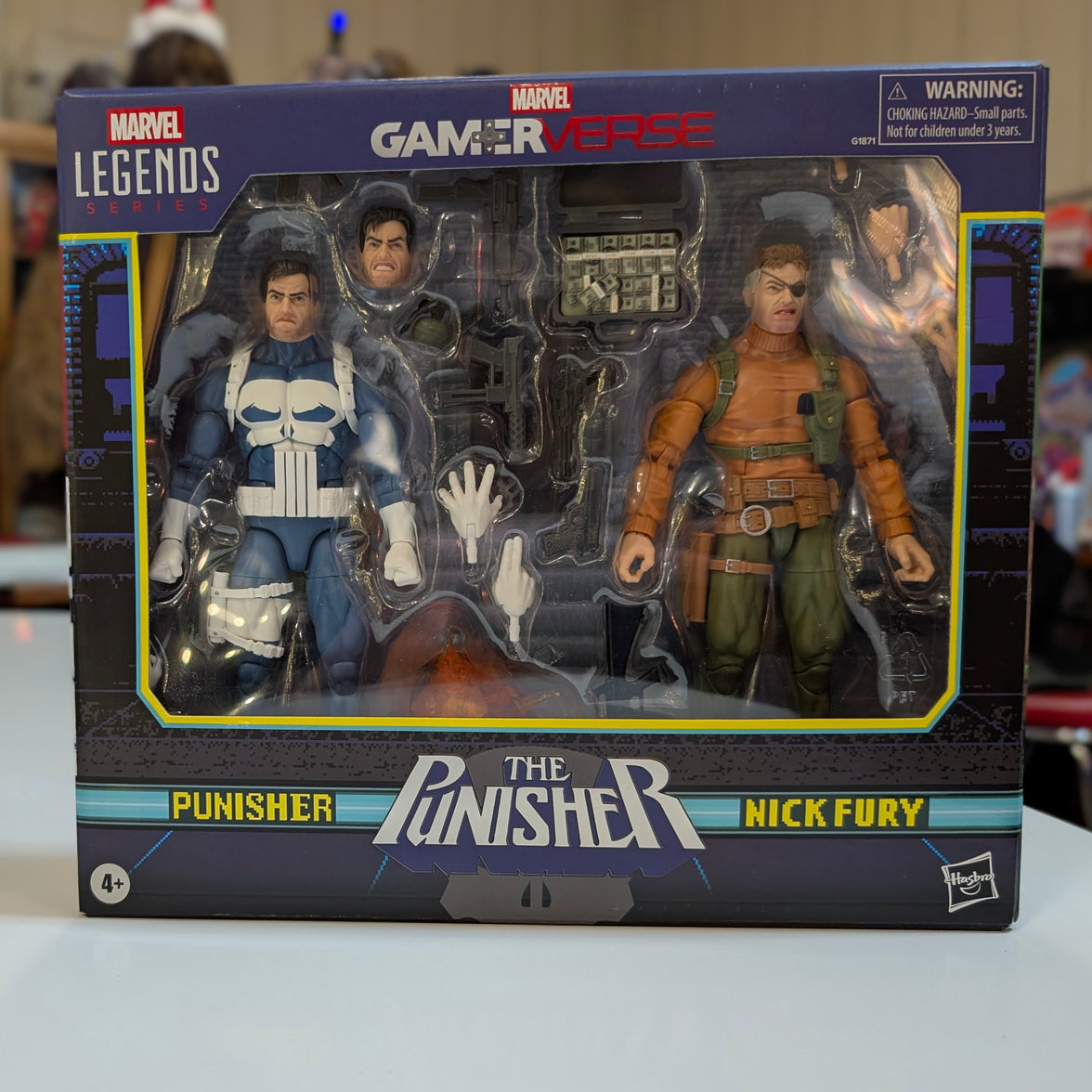 Marvel Legends Gamerverse Punisher & Nick Fury 6" Action Figure Two-Pack IN HAND