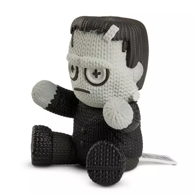 Handmade by Robots Frankenstein Glow in the Dark Vinyl Figure knitted texture collectible toy