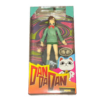Momo Ayase CHASE variant in Green Dandadan 1:10 Scale 7" Premium Dandadan Action Figure by Go Figment in box