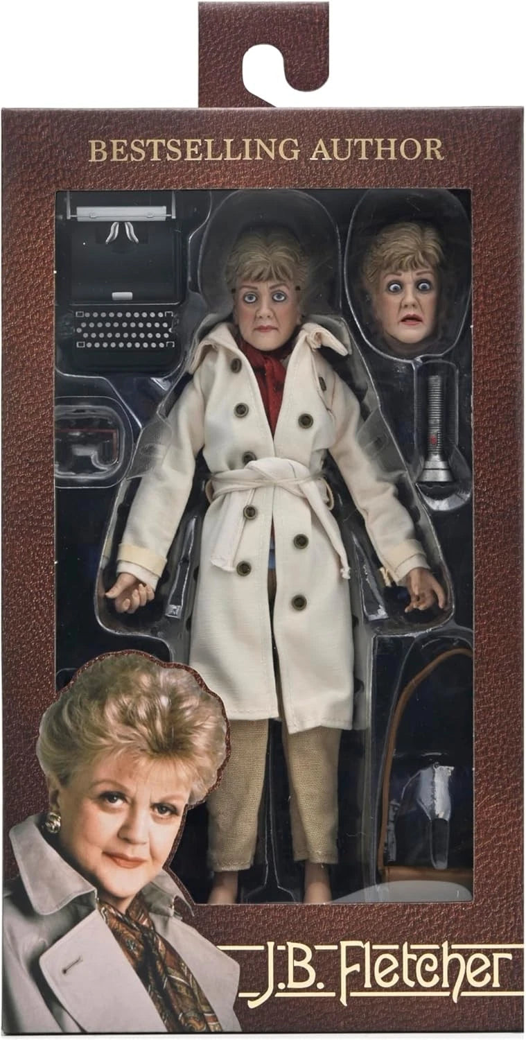 Jessica Fletcher Murder She Wrote 8-Inch Clothed Neca Action Figure