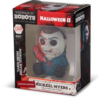 Handmade By Robots Michael Myers Halloween II micro vinyl figure with blood splatter in collector's box