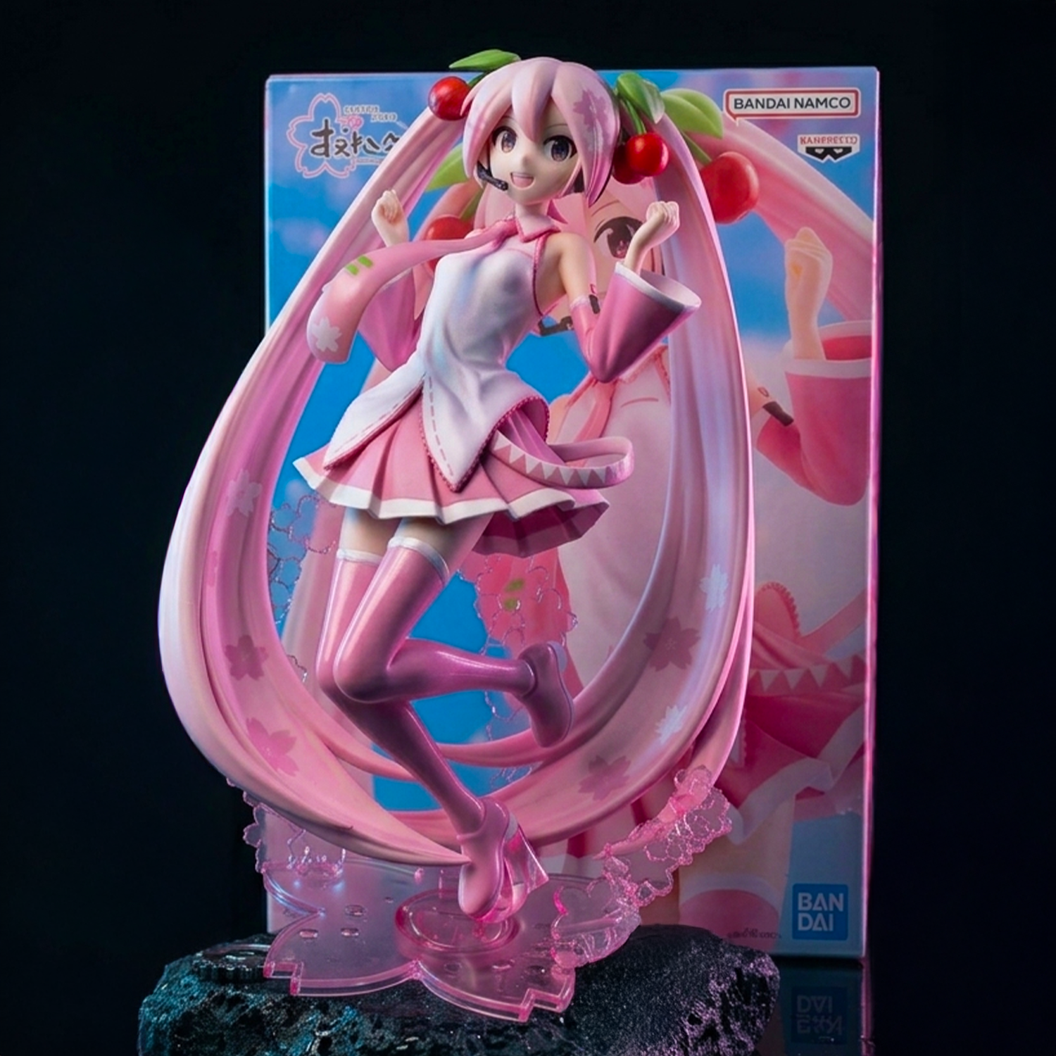 Sakura Miku Evolve 9" Banpresto Anime Statue Hatsune Miku Figure