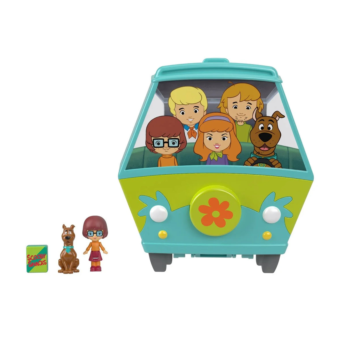 Scooby-Doo 9.84" Mattel Mini-Figure Playset Polly Pocket Compact with figures and van