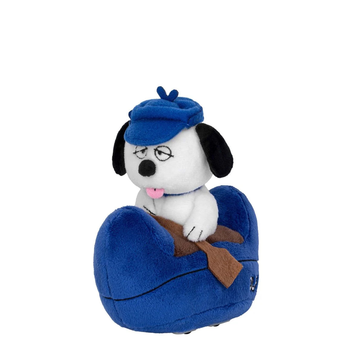 Olaf 6" Beast Kingdom Peanuts Plush Pull Back Car PBC-038 blue plush car