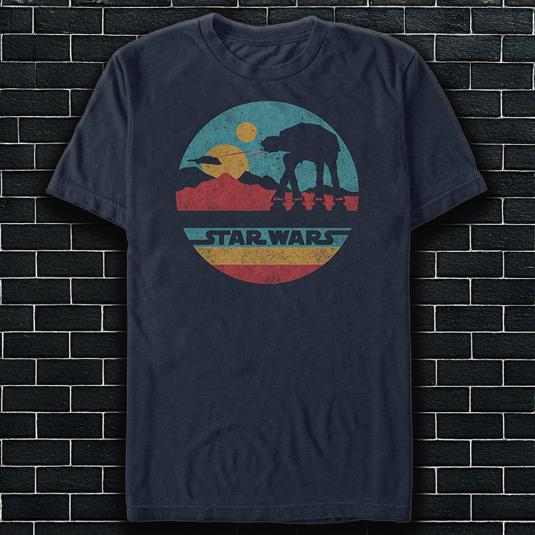 An image of a  Star Wars At At Mountain Unisex t-Shirt